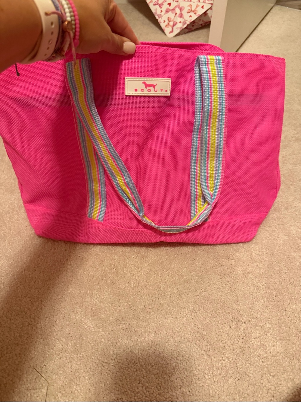 Scout Hot Pink Joyride Tote